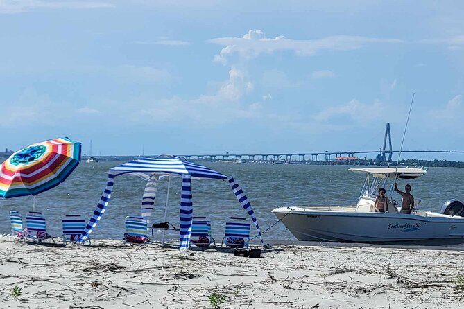 3 hour BYOB Morning Boat and Beach Excursion on Southern Charm - Charleston Battery From the Water: Waterfront Views Without the Hassle