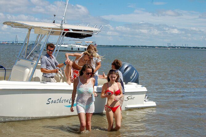 3 hour BYOB Morning Boat and Beach Excursion on Southern Charm - From 17 Lockwood Dr: How the Timing Works