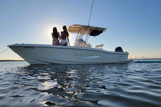 3 hour Private Afternoon Boat Ride and Beach Excursion - Meet the Southern Charm Setup (Up to Six, Built for Comfort)