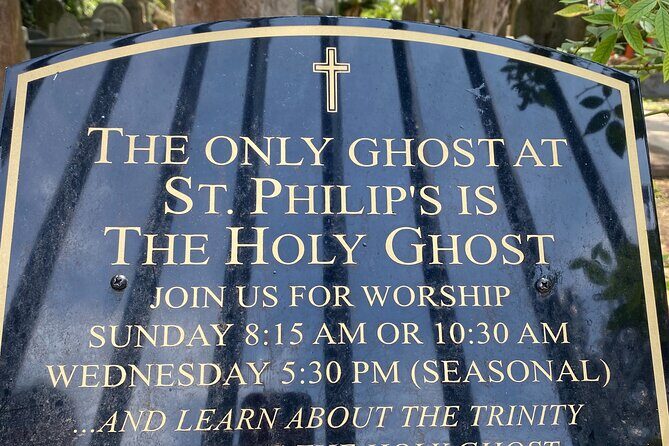 8pm Holy City Hauntings Tour - Stop 1: Philadelphia Alley and the dueling lore