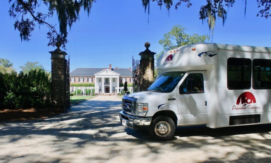 Charleston: Boone Hall Plantation Entry & Tour w/ Transport - Riding out of Charleston: transport that actually helps