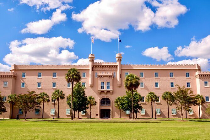 Charleston Brunch Food Tour: Biscuits, Shrimps, Grits and More - Charleston Visitor Center and the railroad buildings story