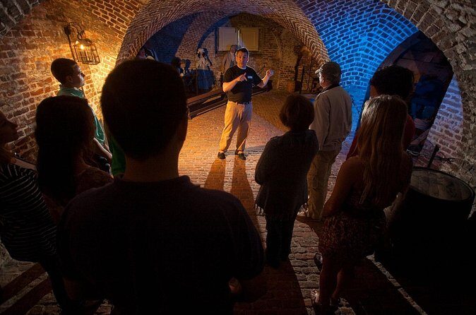 Charleston Ghost & Dungeon Night-Time Walking Tour with Entry to Provost Dungeon - French Quarter at Night: Churches, Graveyards, and Tight Streets