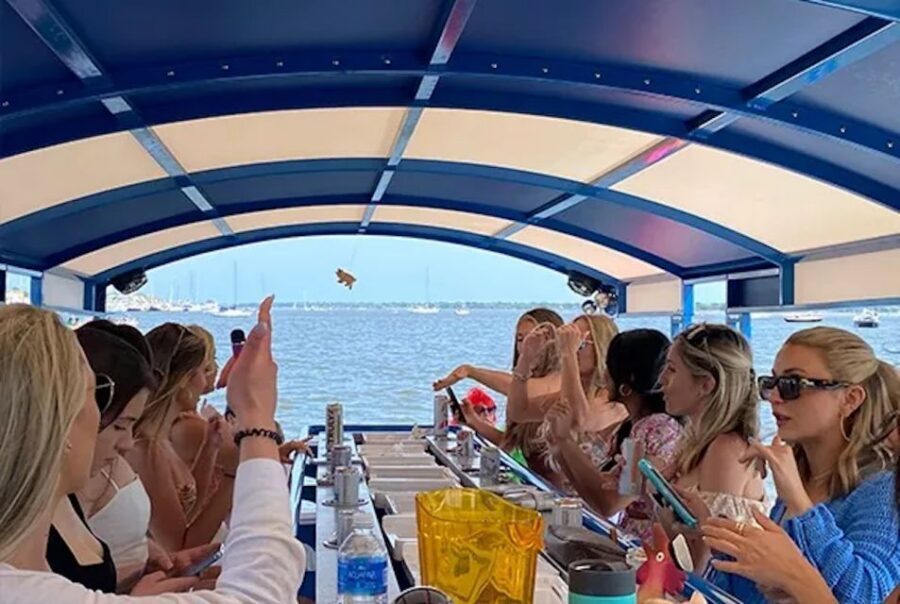 Charleston: Harbor Bar Pedal Boat Party Cruise - The “bring your own” bar: coolers, ice, and snack planning