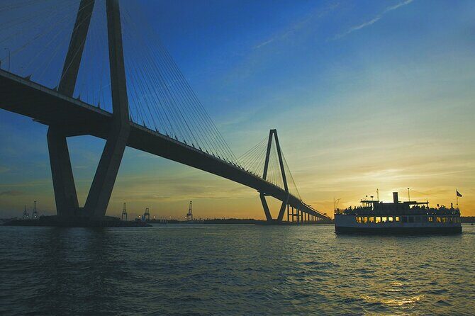 Charleston Harbor History Day-Time or Sunset Boat Cruise - Where You Board: Charleston Maritime Center and the Carolina Belle Setup