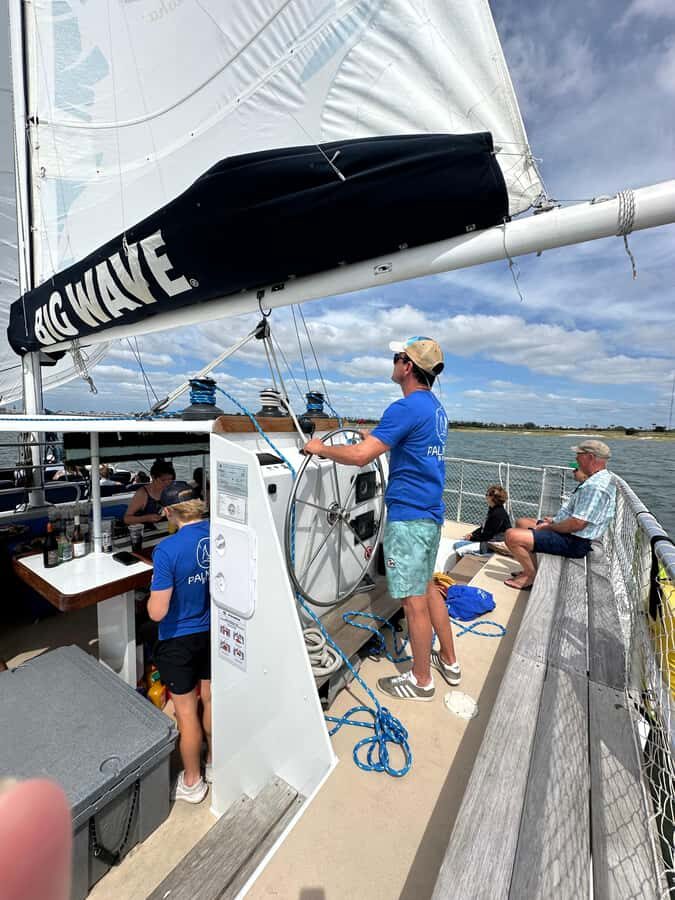 Charleston Harbor Mimosa Brunch Cruise with Brunch Bites - The Vibe: Music, Social Energy, and a Chill Pace