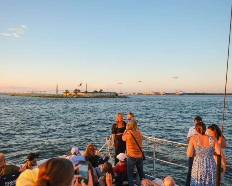 Charleston Harbor Sunset Cruise with Music & Onboard Bar - Where to meet on Shem Creek (and how to avoid a late start)