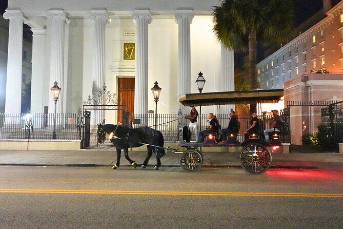 Charleston Haunted Horse and Carriage Evening Tour - Palmetto Carriage Works and the Big Red Barn start