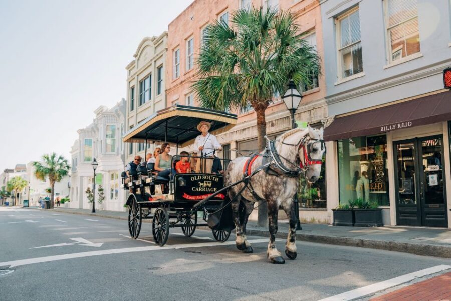 Charleston: Historical Downtown Tour by Horse-drawn Carriage - Starting at Old South Carriage Co and the Old City Market Gate
