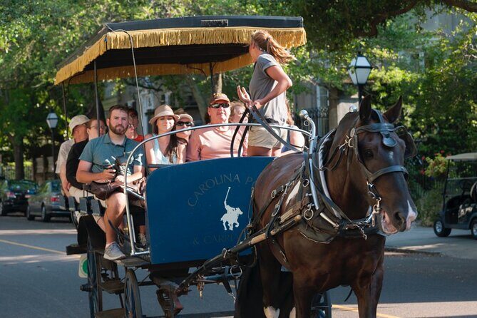 Charleston Horse & Carriage Historic Sightseeing Tour - Battery, Rainbow Row, and the Russell House: your key photo route