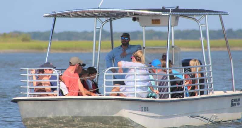 Charleston: Morris Island Lighthouse Eco-Boat Tour - From Bowens Island to uninhabited Morris Island: the big idea