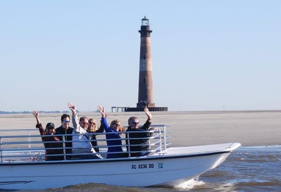 Charleston: Morris Island Lighthouse Eco-Boat Tour - Morris Island beach time: lighthouse photos plus shoreline treasure hunting