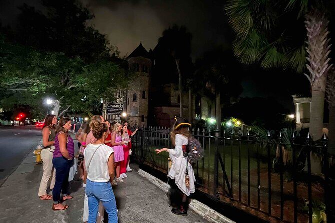Charleston Nightmares and Nightcaps Ghost Walking Tour - Waterfront Park and Charleston Harbor Haunting Wind
