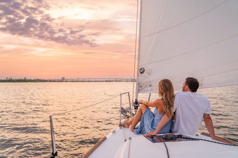 Charleston: Private Daytime or Sunset BYOB Sailing Charter - Getting to Ashley Marina: Park Easy, Then Walk Right In