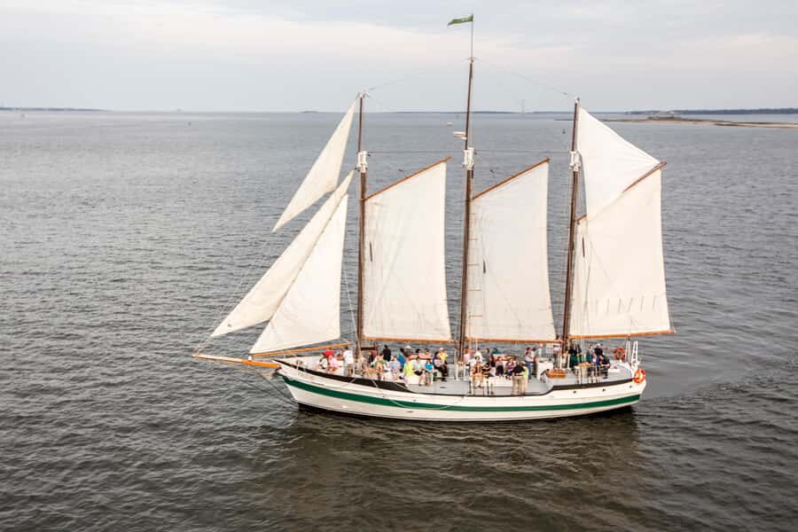 Charleston: Schooner Sailing Harbor Tour & Dolphin Watch - Key things to know before you go