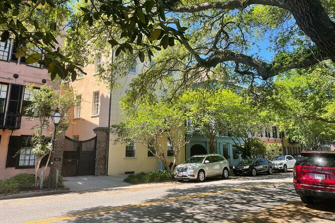 Charleston Self Guided Walking Tour - Rainbow Row: the photo stop with a creation story