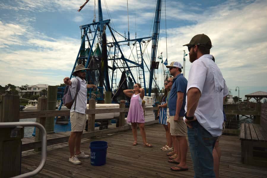 Charleston: Shem Creek Culture Tour - Cast nets and crab traps: the hands-on learning moment