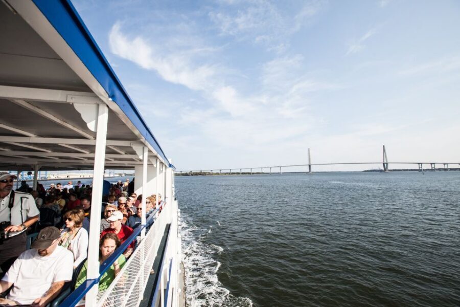 Charleston: Sightseeing Harbor Tour & Dolphin Watch - What the 90 minutes includes on the water