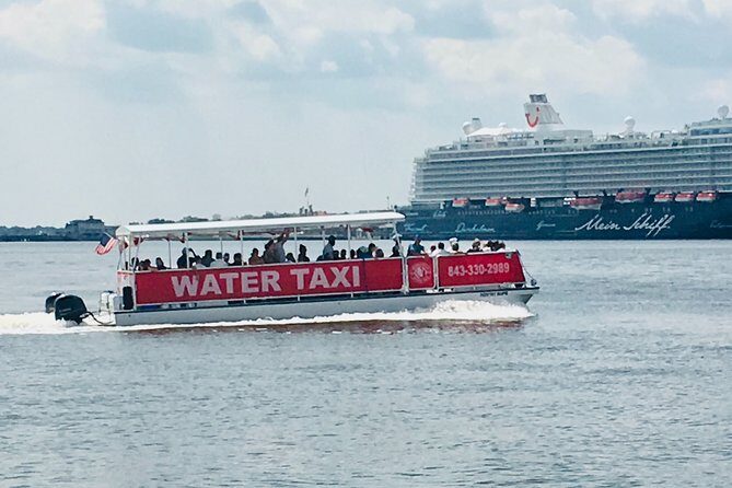 Charleston Water Taxi Cruise with Dolphin Sighting - Why a water taxi works so well in Charleston Harbor