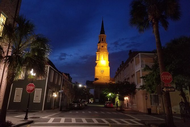 Charleston's Pleasing Terrors Night-Time Walking Ghost Tour - Charleston Library Society and the Blood Book: where extra admission can matter