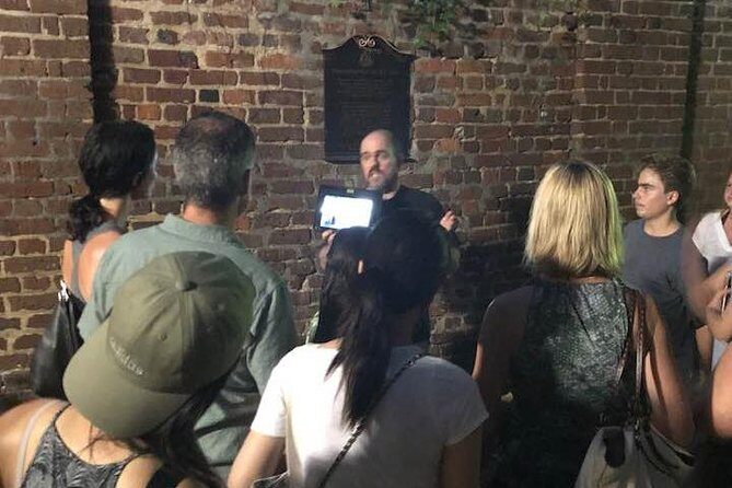 Charleston's Pleasing Terrors Night-Time Walking Ghost Tour - Philadelphia Alley (Bloody Alley): dueling history with real tragic weight