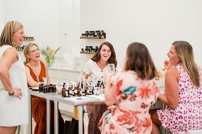 Create a Custom Perfume or Cologne in Charleston, SC: Mix & Match - What you take home: bottle, label, and the extras people actually use