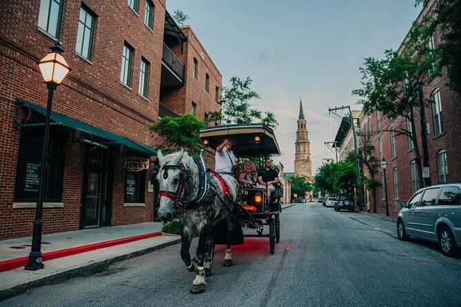 Haunted Evening Horse and Carriage Tour of Charleston - The 40-minute loop: from the Mills House past the graveyard gates