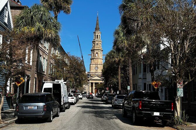 Historic Charleston: The Battery, Rainbow Row, St. Michael Church - The Battery Promenade: Artillery, Mansions, and Harbor Vistas