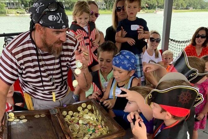 Pirates of Charleston: Pirate Adventures and River cruises - The Black Ghost ship on the Ashley River: what the boat ride feels like