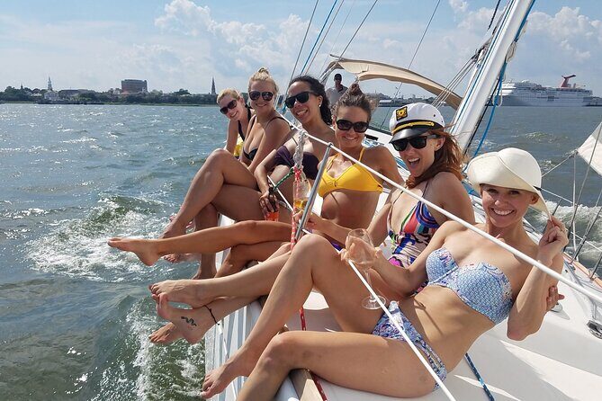 Private BYOB Afternoon Harbor Sail On 50ft Sailing Yacht Fate - The Route Off the Charleston Battery: Waterfront Views Up Close