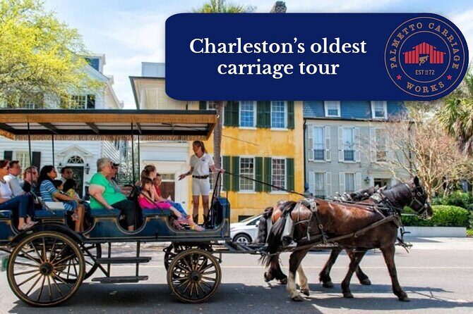 Private Daytime Horse-Drawn Carriage Tour of Charleston - Big Red Barn check-in: an easy downtown meeting point