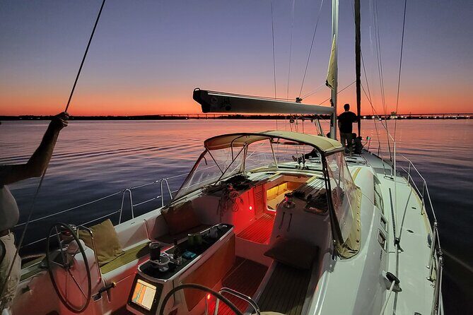 Private Luxury Sunset Sail on the 50ft Sailing Yacht Fate BYOB - Sometimes Close to Fort Sumter: A Civil War Trigger Point, Seen Up Close