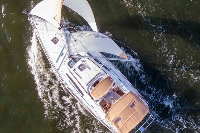 Private Morning Sail, Dolphin and History Tour on Mystique - The Route: Charleston Battery to the Ravenel Bridge