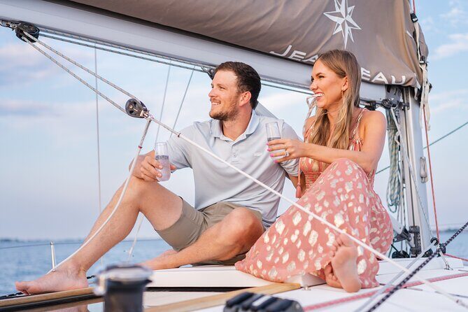 Private Sailing Charter with Captain, BYOB - Castle Pinckney and USS Yorktown: Turning Landmarks Into a Story