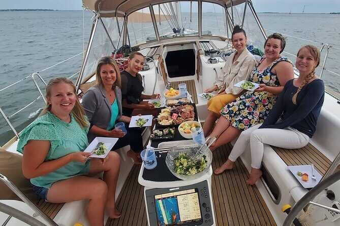 Private Sunset Sail BYOB Dolphin/History Tours on 43ft Mystique - A 43-Foot Mystique Sunset Sail With BYOB Freedom