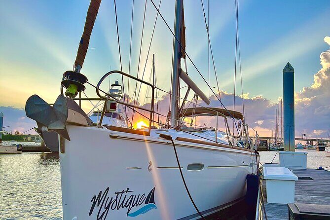 Private Sunset Sail BYOB Dolphin/History Tours on 43ft Mystique - Fort Sumter Only Sometimes Close: Manage Expectations