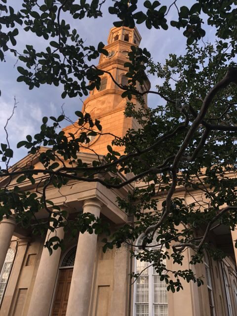 REV Walks - Ghost Tour - Passing Charleston icons: Rainbow Row, City Market, and Fort Sumter from the move